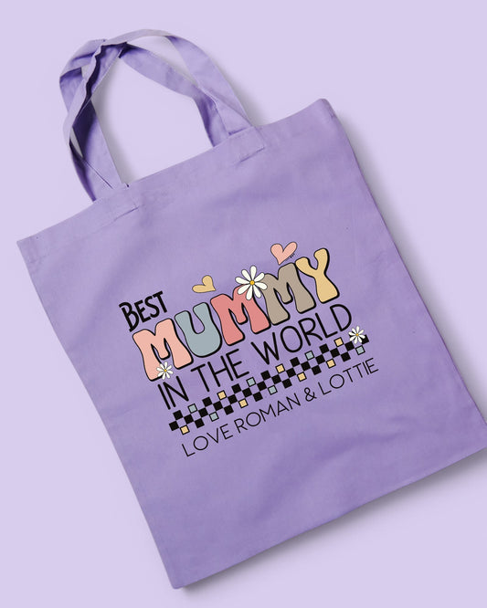 Best Mummy Ever Personalised Mother's Day Tote Bag