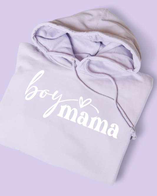Boy Mama Adults Unisex Hoodie