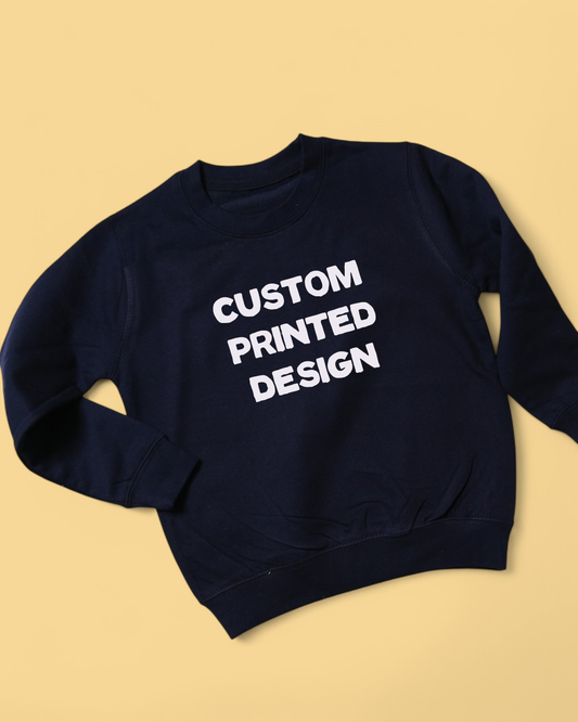 Custom Printed Design Personalised Sweatshirt