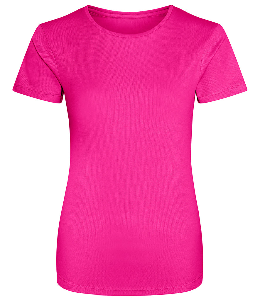 Run Talk Run Shaftesbury Printed Adults LADIES FIT Neotric SPF Cool T-Shirt