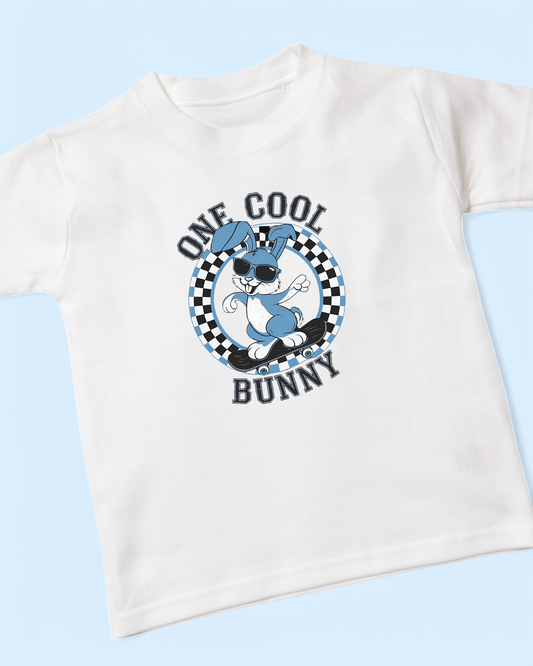 One Cool Bunny Easter Cotton T-Shirt