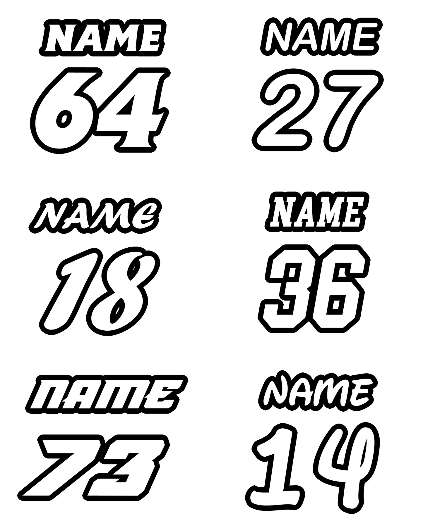 Motocross Name Number Printed Adults Unisex Hoodie