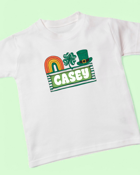 St Patrick's Day Personalised Cotton T-Shirt