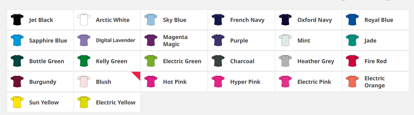 Shaftesbury Run Club Printed Adults LADIES FIT Neotric SPF Cool T-Shirt