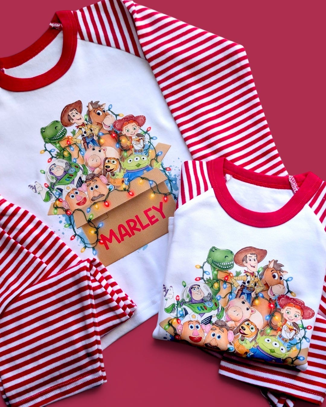 When I wake up Toy Story Christmas Box Personalised Christmas PJs