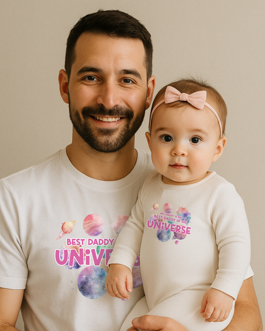 My Daddy is the Best Daddy in the Universe Father's Day Rompersuit