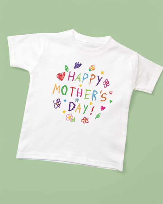 Doodle Mother's Day Cotton T-Shirt