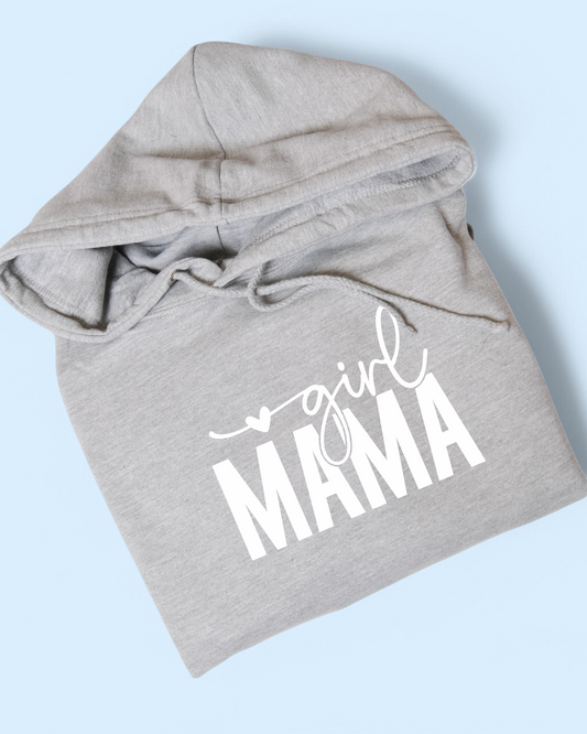 Girl Mama Adults Unisex Hoodie