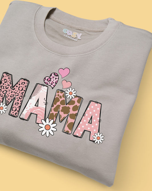 Mama Adults Unisex Printed Sweatshirt