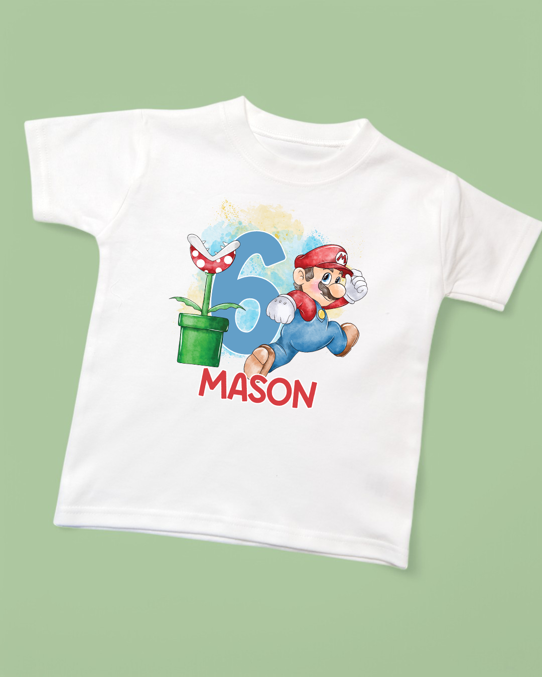 Super Mario Birthday T-Shirt