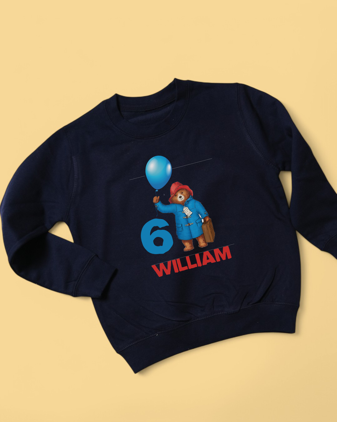 Custom Printed Design Personalised Pastel Sweatshirt