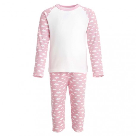 When I Wake Up In The Night Garden Pink Birthday Personalised Pink Pyjamas