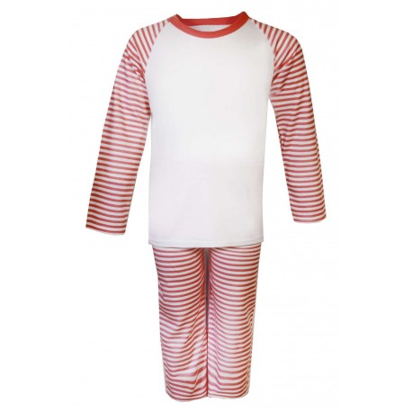 When I wake Up First Day of School Personalised Stripe Pyjamas