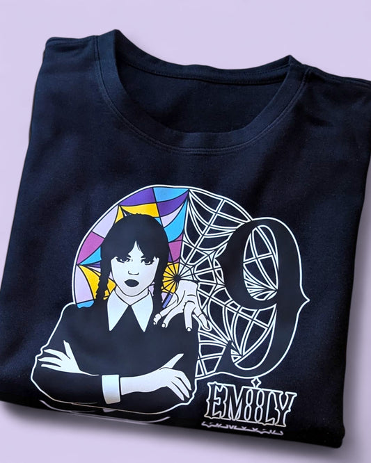 Wednesday Birthday  Personalised Cotton T-Shirt