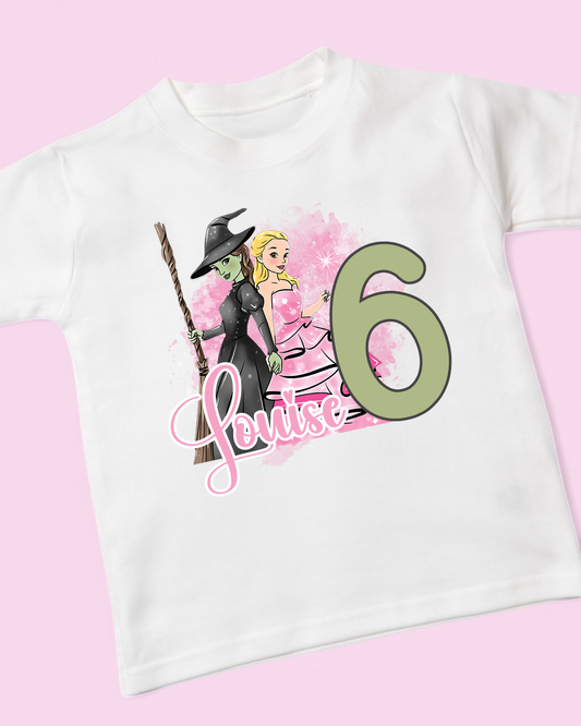 Wicked Birthday Personalised Cotton T-Shirt
