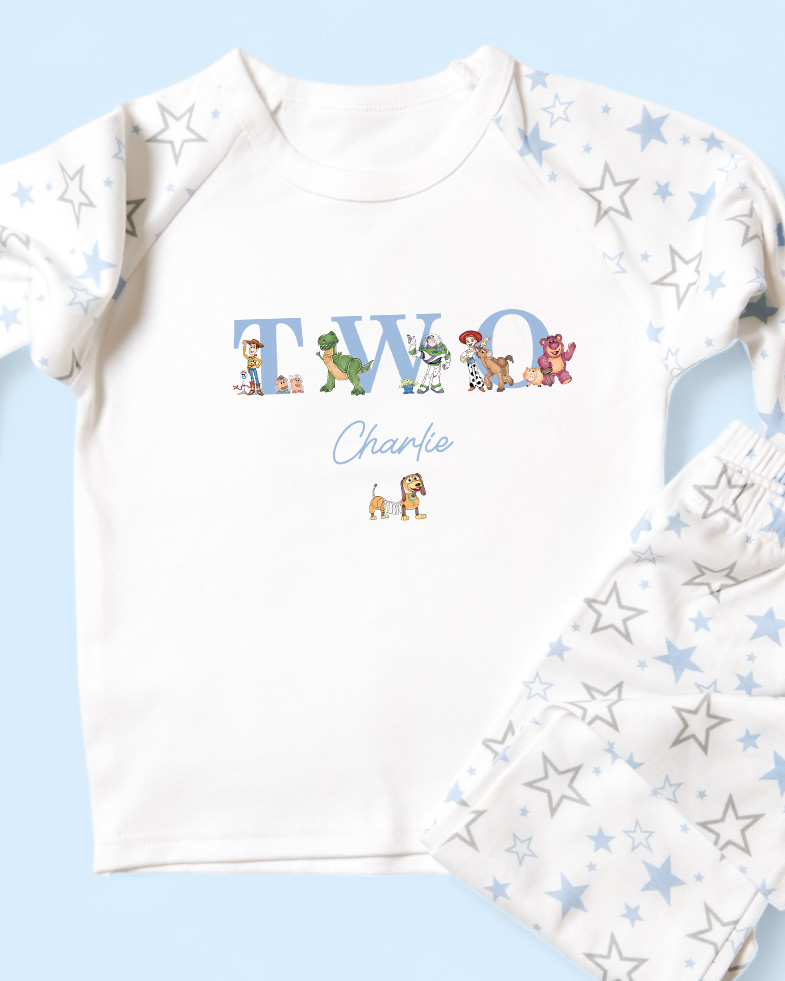 When I Wake Up Toy Story Birthday Pyjamas, Age Birthday Pjs