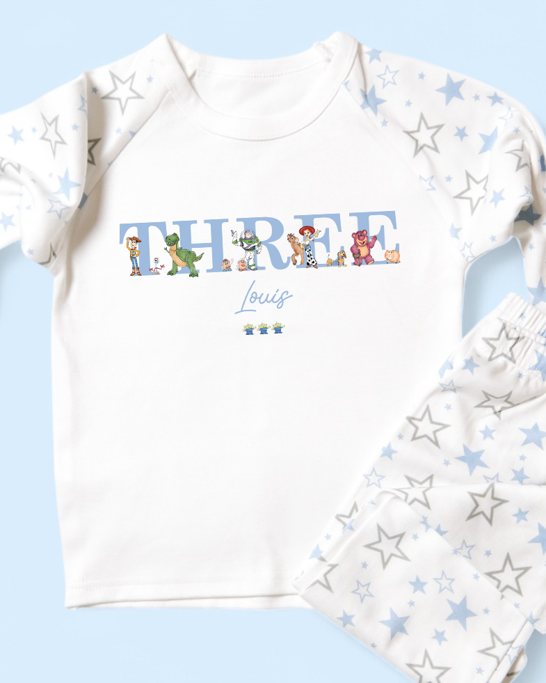 When I Wake Up Toy Story Birthday Pyjamas, Age Birthday Pjs