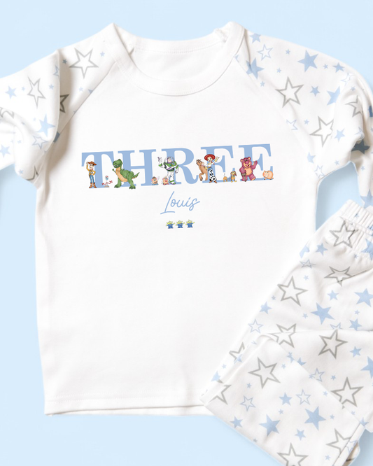When I Wake Up Toy Story Birthday Pyjamas, Age Birthday Pjs
