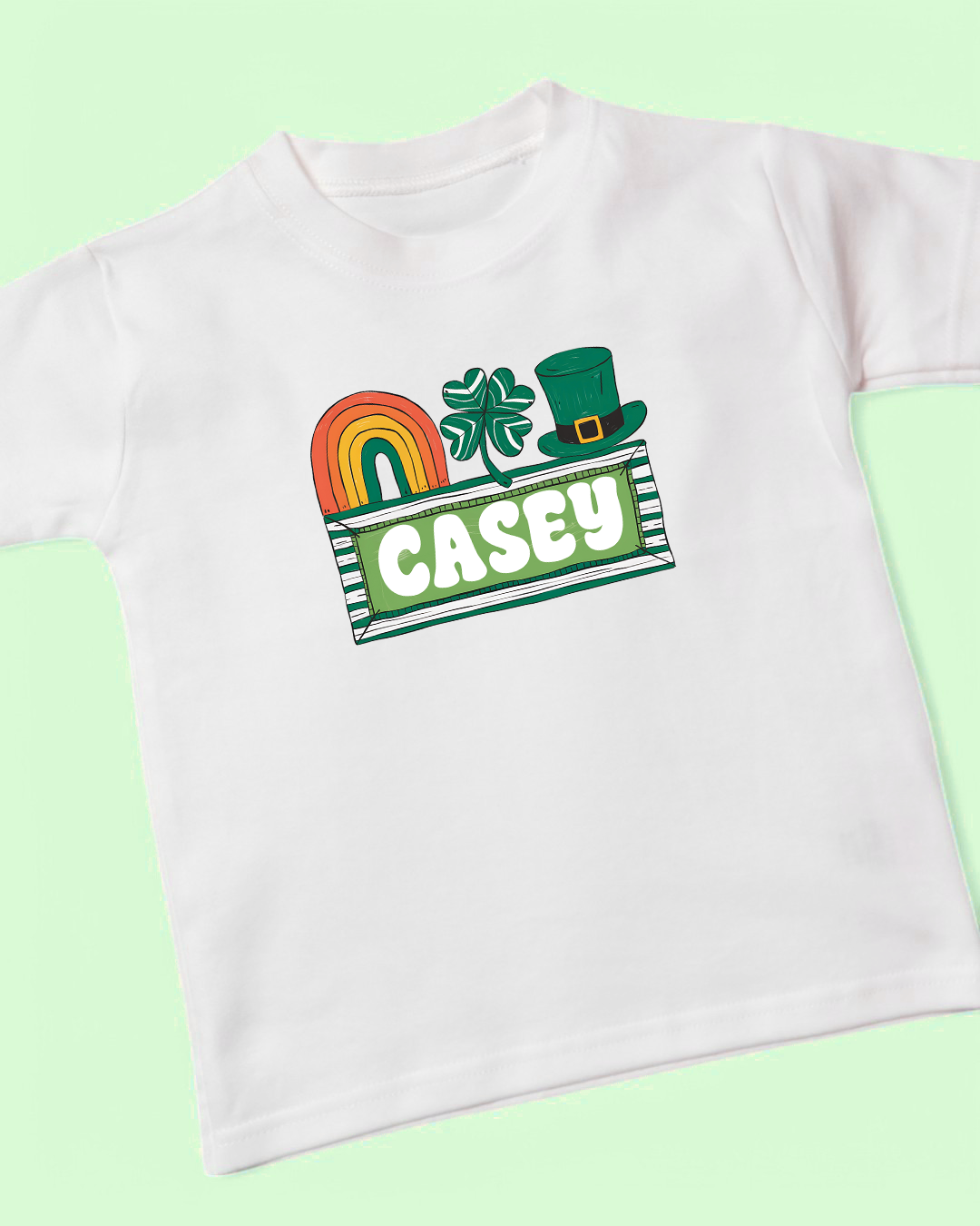 St Patrick's Day Personalised Cotton T-Shirt