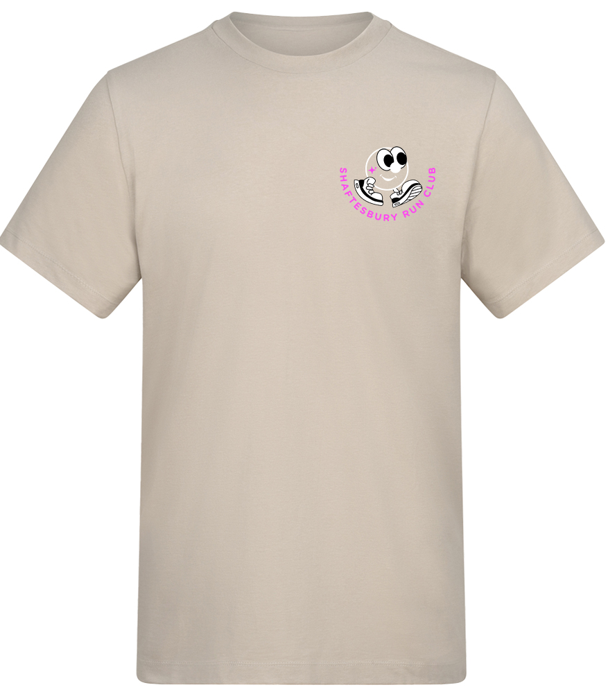 Jog to The Juicer - Shaftesbury Run Club Printed Adults Unisex T-Shirt