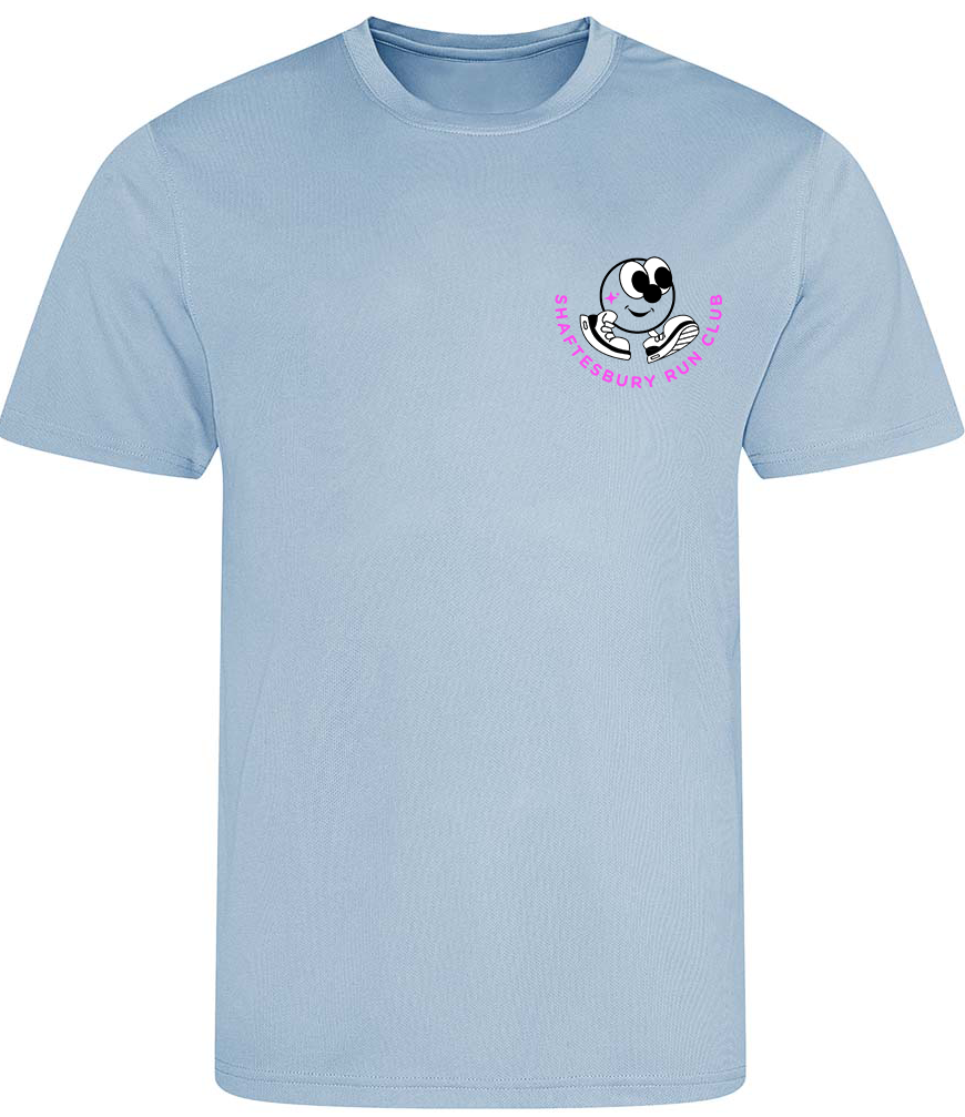 Trot to the Tavern - Shaftesbury Run Club Printed Adults Unisex Neotric SPF Cool T-Shirt