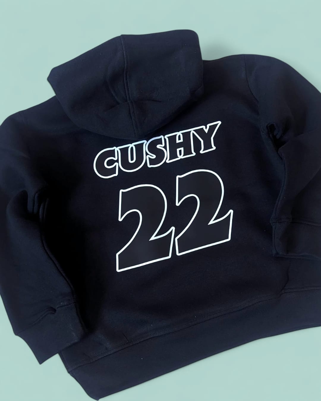 Motocross Race Name Number Printed Kids Hoodie
